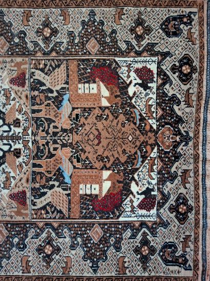 TAPIS d'orient, tapis de prière, en laine...