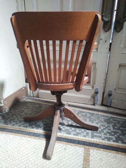 Fauteuil tournant de bureau américain en...