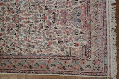 Tapis Pakistan en velours fait main, trame...