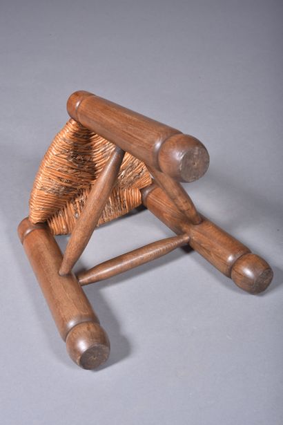Charles DUDOUYT, dans le goût de. Tabouret...