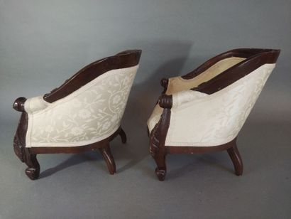 Méridienne et deux fauteuils pour enfants...
