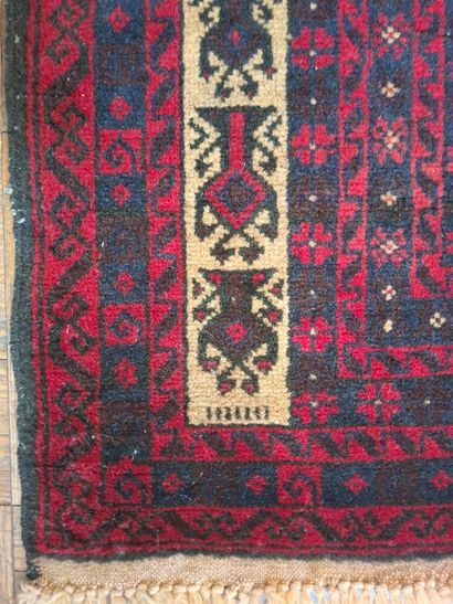 TAPIS de prière en laine, origine Pakistan...