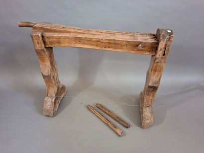 Broie à tillé en bois scié, taillé, assemblé....