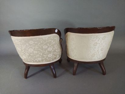 Méridienne et deux fauteuils pour enfants...