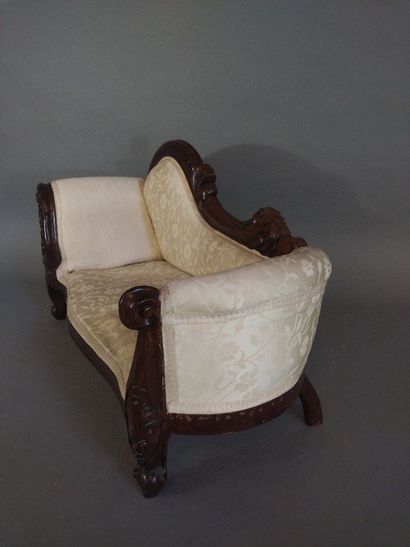 Méridienne et deux fauteuils pour enfants...