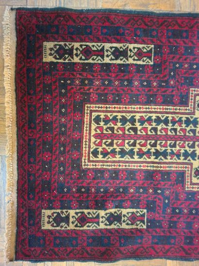 TAPIS de prière en laine, origine Pakistan...
