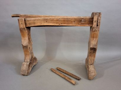 Broie à tillé en bois scié, taillé, assemblé....