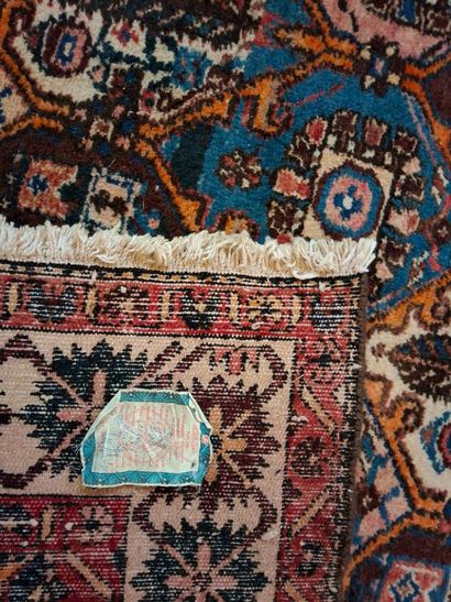 Grand TAPIS d'Orient en laine, tissé main,...