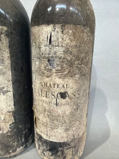 Ensemble de 6 bouteilles de vin comprenant...