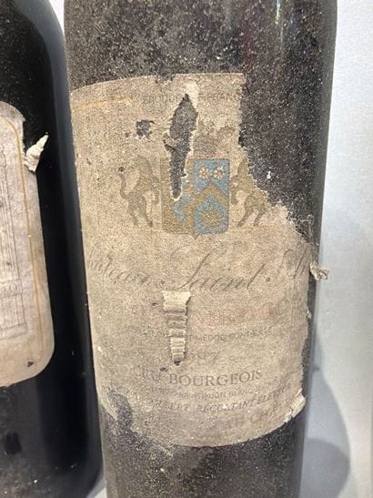 Ensemble de 6 bouteilles de vin comprenant...