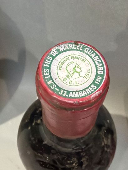 Ensemble de 6 bouteilles de vin comprenant...