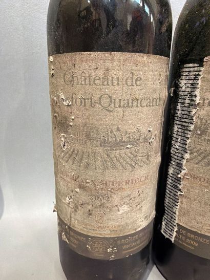 Ensemble de 6 bouteilles de vin comprenant...