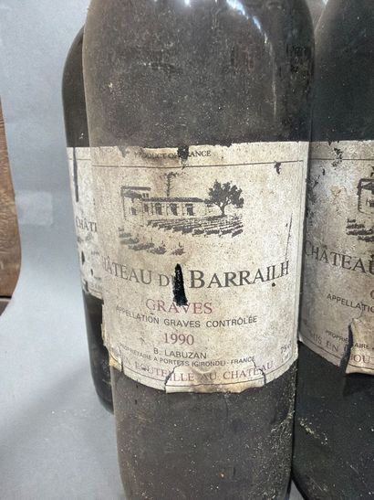 Ensemble de 12 bouteilles de vin comprenant...