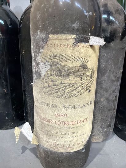 12 bouteilles de Château Volland 1989 Premières...