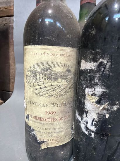 12 bouteilles de Château Volland 1989 Premières...