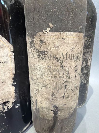 5 bouteilles de Château Franc-Maillet 1985...