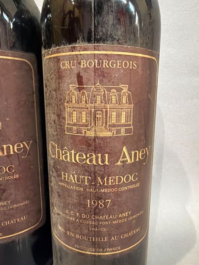 Ensemble de 6 bouteilles de vin comprenant...