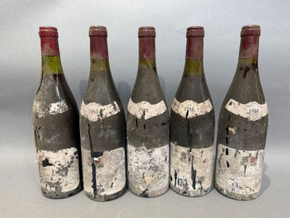 6 bouteilles de Pommard 1988.