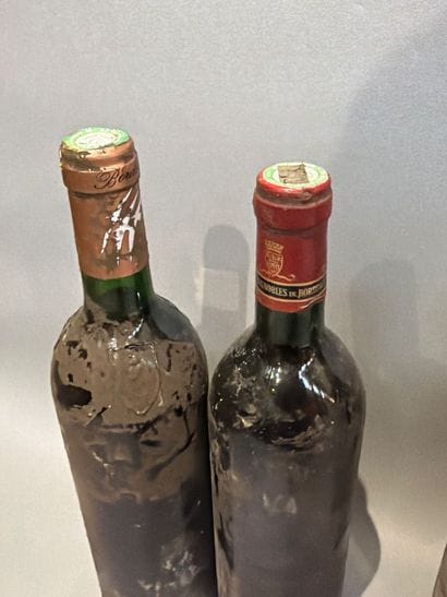 Ensemble de 6 bouteilles de vin rouge de...