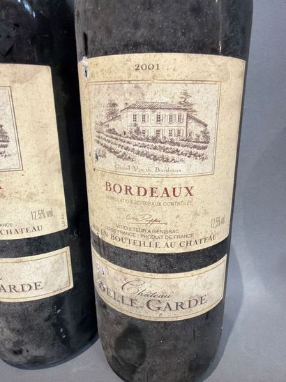 Ensemble de 6 bouteilles de vin comprenant...