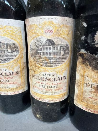 12 bouteilles Château Pedesclaux - Pauillac...