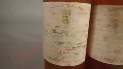 5 bouteilles Château Doisy Daëne 1976 Barsac...