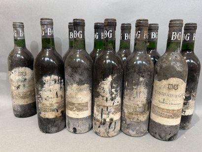 12 bouteilles de Costières du Gard Barton...