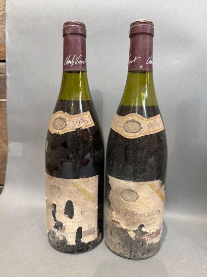 Ensemble de 5 bouteilles de vin comprenant...