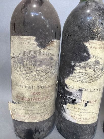Ensemble de 6 bouteilles de vin rouge de...