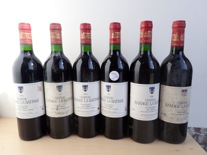 6 bouteilles comprenant 5 bouteilles Château...
