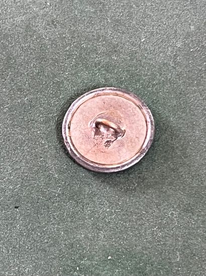Bouton de gilet aux armes de France sous...