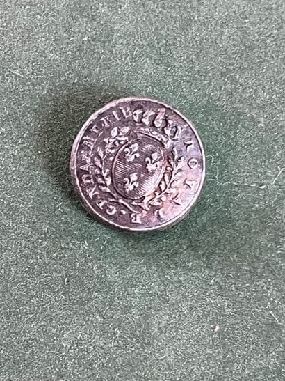 Bouton de gilet de la Gendarmerie Royale,...