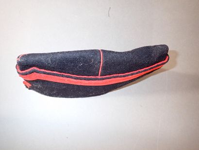 Bonnet de police de l'armée belge en drap...