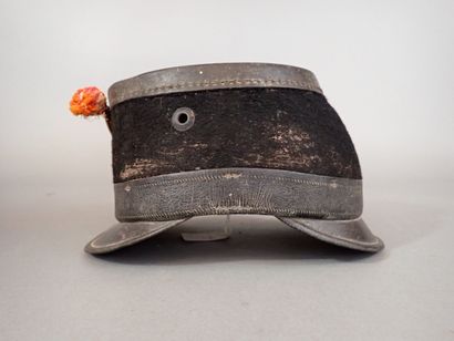 Shako modèle 1898 de l’armée suisse avec...