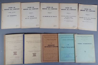 Lot de 10 livres ou brochures de l’école...