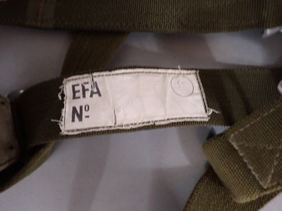 Harnais de parachute EFA type 21 en nylon...