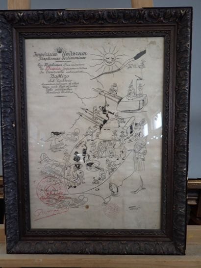 Baptême du passage de l’équateur par Serge...