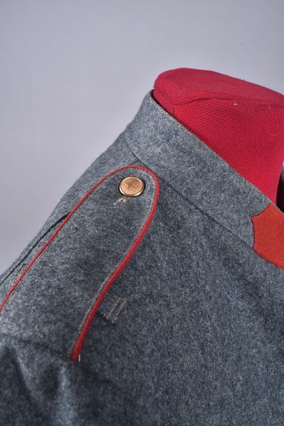 Vareuse de l'armée Suisse, en drap Feldgrau,...