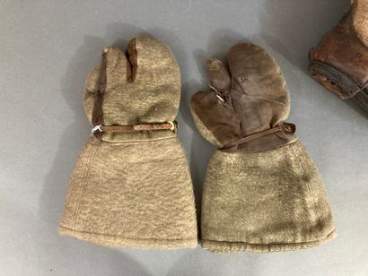 Gants d’hiver japonais 2e guerre mondiale...