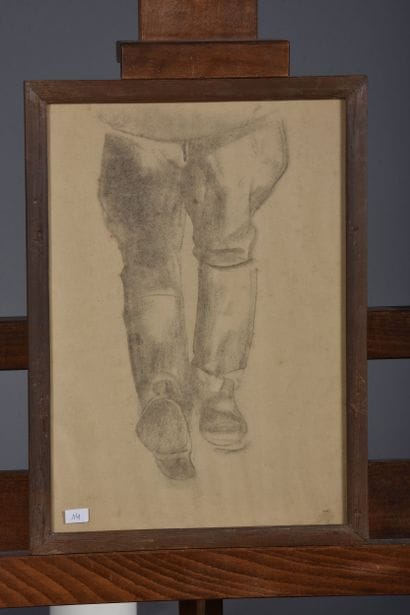 Moïseev Genadiy attribué à. « Paire de bottes...