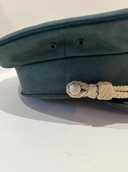 Casquette de la douane en drap feldgrau,...