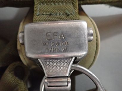 Harnais de parachute EFA type 21 en nylon...