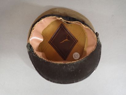 Casquette soviétique de tankiste en drap...