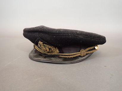 Casquette d’officier soviétique de marine...