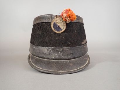 Shako modèle 1898 de l’armée suisse avec...