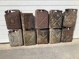Lot : caisse à munitions allemande en métal...