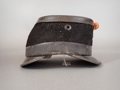 Shako modèle 1898 de l’armée suisse avec...