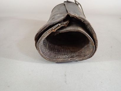 Trois paires de jambières ou houseaux en...