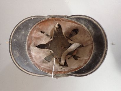 Shako modèle 1898 de l’armée suisse avec...