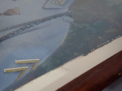 «Soldat du 224e R.I portant la croix de guerre»....
